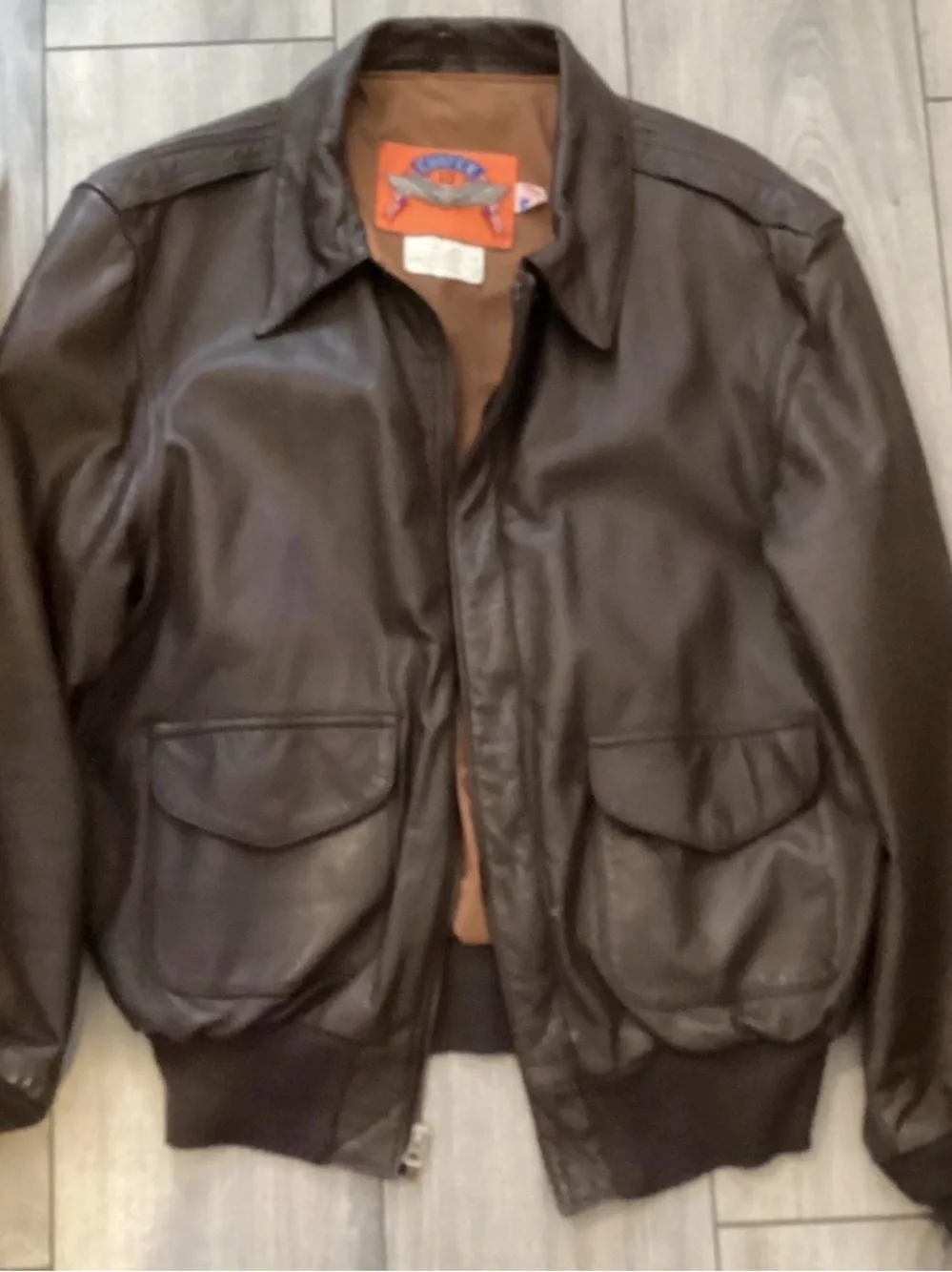 A-2 Flight Jacket Felix the Cat WW2 leather bomber hand painted